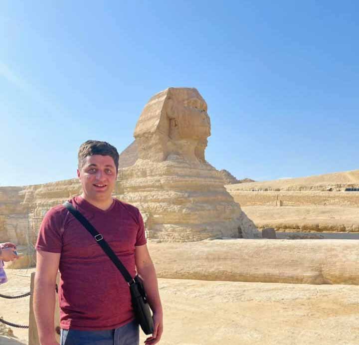 Ազգագրական երգիչ՝ Դավիթ Հակոբյանի շրջագայությունը Եգիպտոսում